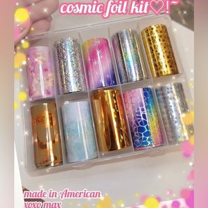 COSMIC Nail Foil Kit Nail Foil Kit 1/$15, 2/$25, 3/$30, 4/$35.$5 each additional
